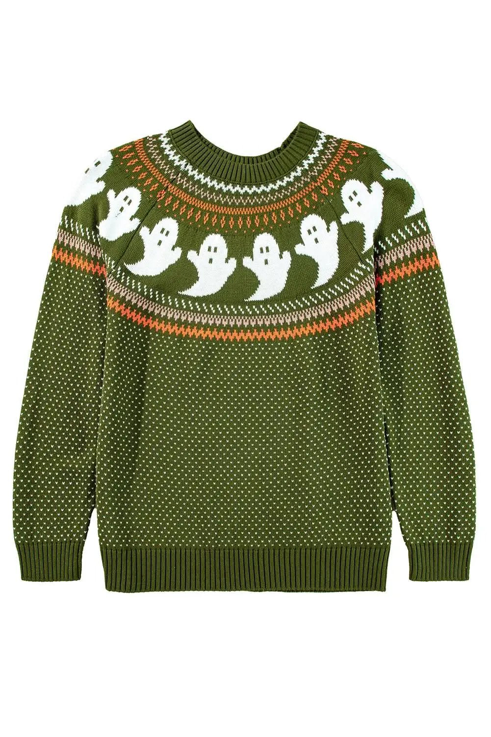 Jungle Green Ghost Sweater - Love Salve
